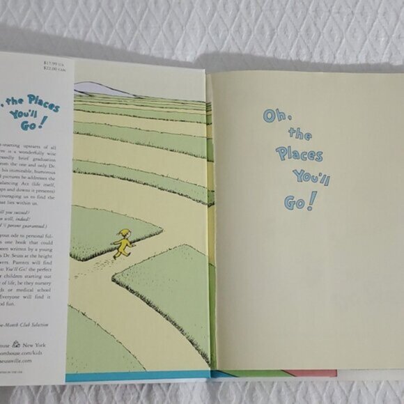 Popular Graduation Dr. Seuss 'Oh, the Places You'll Go!' Book - Picture 6 of 6